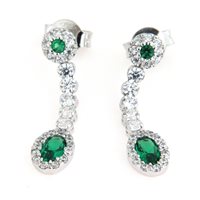 Pendientes Mujer in Oro Zircone FGOR00861